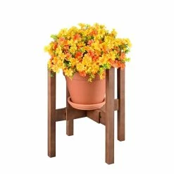 Vigoro Wood Open Frame Plant Stand -VIGORO Store vigoro plant stands 710129910 1f 1000