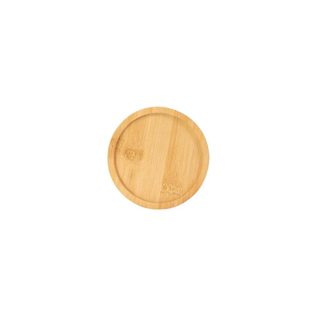 Vigoro 4 in. Bamboo Plant Saucer 3 Vigoro 4 in. Bamboo Plant Saucer