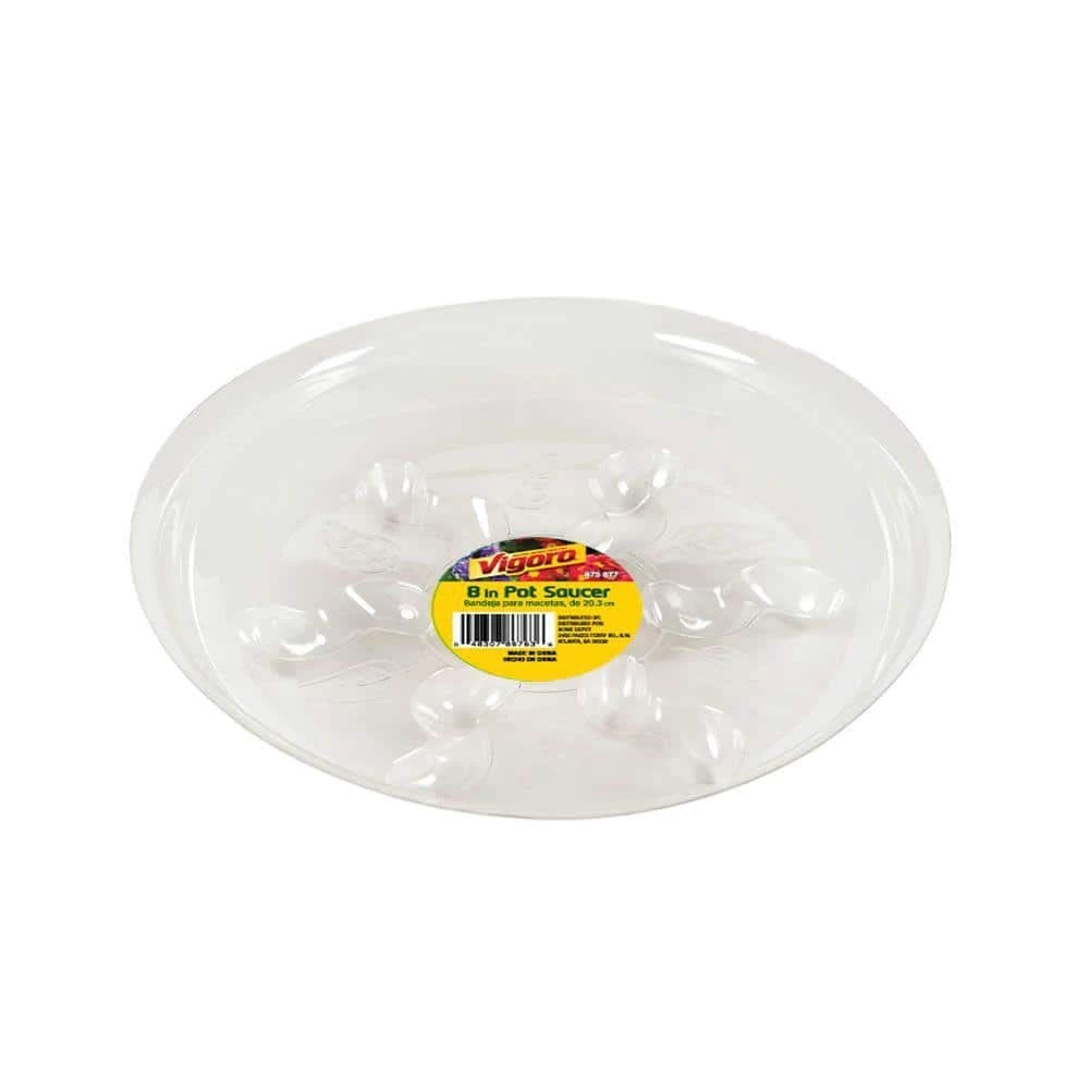 Vigoro 8 in. Heavy Duty Plant Saucer 3 Vigoro 8 in. Heavy Duty Plant Saucer