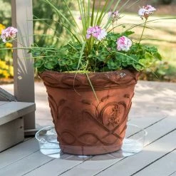 Vigoro 17 in. Plastic Plant Saucer 8 Vigoro 17 in. Plastic Plant Saucer -VIGORO Store vigoro planter saucers vs17vg c3 1000