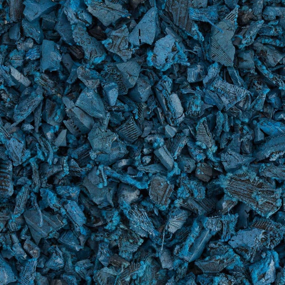 Vigoro 37.5 cu. ft. Blue Recycled Rubber Mulch 25 Bags 5 Vigoro 37.5 cu. ft. Blue Recycled Rubber Mulch 25 Bags - Image 3