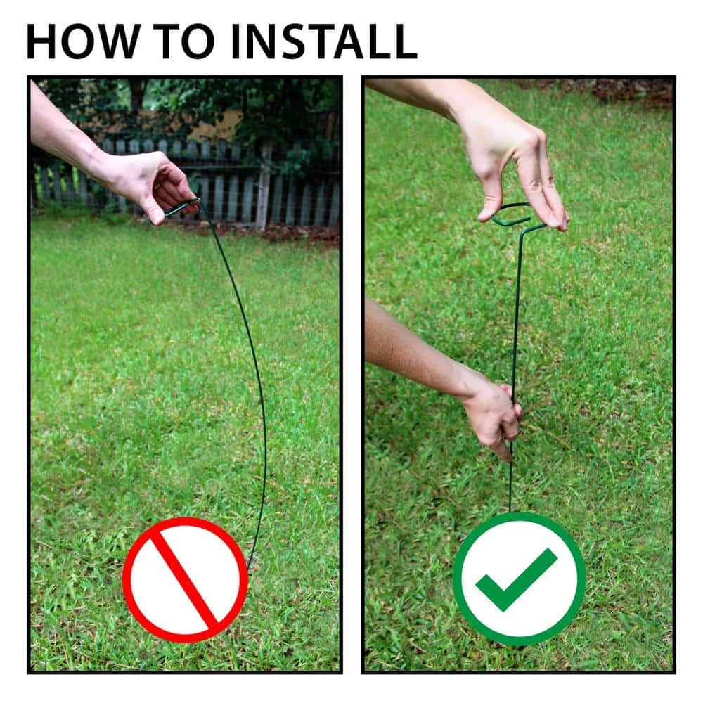 Vigoro 18 in. H x 1.50 in. W Steel Plant Prop 4 Vigoro 18 in. H x 1.50 in. W Steel Plant Prop - Image 2