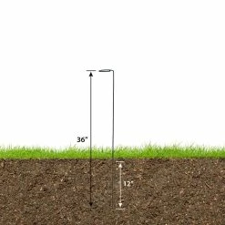 Vigoro 36 in. H x 2.24 in. W Metal Plant Prop 15 Vigoro 36 in. H x 2.24 in. W Metal Plant Prop -VIGORO Store vigoro tomato cages 613672 hd c3 1000