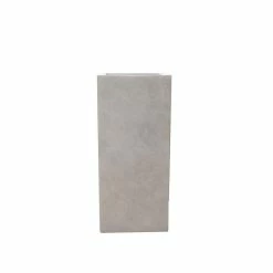KANTE 20 in. H Square Weathered Concrete/Fiberglass Indoor Outdoor Modern Tall Planter 11 KANTE 20 in. H Square Weathered Concrete/Fiberglass Indoor Outdoor Modern Tall Planter -VIGORO Store weathered concrete kante plant pots osf0002a c80021 2 4f 1000