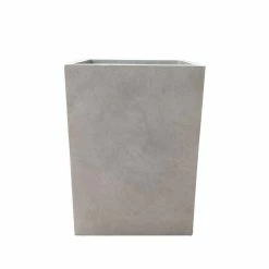 KANTE 19 in. H Square Weathered Concrete/Fiberglass Indoor Outdoor Modern Seamless Planter 12 KANTE 19 in. H Square Weathered Concrete/Fiberglass Indoor Outdoor Modern Seamless Planter -VIGORO Store weathered concrete kante plant pots osf0007c c80021 2 c3 1000