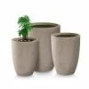 KANTE 22.4", 20.4" and 18.1"H Round Weathered Finish Concrete Planters Set of 3, Outdoor Indoor w/Drainage Hole & Rubber Plug 2 KANTE 22.4", 20.4" and 18.1"H Round Weathered Finish Concrete Planters Set of 3, Outdoor Indoor w/Drainage Hole & Rubber Plug -VIGORO Store weathered concrete kante plant pots rc0153bcd c80021 2 64 1000