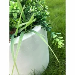 KANTE 12.9 in. Dia, Pure White Lightweight Concrete Modern Cylinder Outdoor Planter 11 KANTE 12.9 in. Dia, Pure White Lightweight Concrete Modern Cylinder Outdoor Planter -VIGORO Store white kante plant pots rc0119b c80011 4f 1000