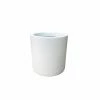 KANTE 12.9 in. Dia, Pure White Lightweight Concrete Modern Cylinder Outdoor Planter 1 KANTE 12.9 in. Dia, Pure White Lightweight Concrete Modern Cylinder Outdoor Planter -VIGORO Store white kante plant pots rc0119b c80011 64 1000