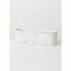 SULLIVANS White Diamond Pattern Cement Double Planter 1 SULLIVANS White Diamond Pattern Cement Double Planter -VIGORO Store white sullivans plant pots cmt1185 64 1000