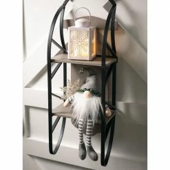 SULLIVANS 8.75 in. Snowflake Lantern with LED Pillar Candle 10 SULLIVANS 8.75 in. Snowflake Lantern with LED Pillar Candle -VIGORO Store whites sullivans outdoor lanterns sea44233ln 1f 1000