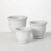 SULLIVANS Whitewashed Scalloped Edge Cement Pot - Set of 3 2 SULLIVANS Whitewashed Scalloped Edge Cement Pot - Set of 3 -VIGORO Store whitewashed sullivans plant pots cmt1211 64 1000