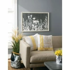 SULLIVANS Whitewashed Metal Flower Trug With Handles (Set of 2) 8 SULLIVANS Whitewashed Metal Flower Trug With Handles (Set of 2) -VIGORO Store whitewashed sullivans plant pots met1699 4f 1000